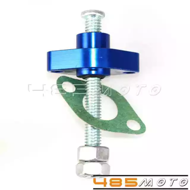 For Kawasaki KLR650 KLR 600 250 BILLET MANUAL CAM TIMING CHAIN TENSIONER BLUE