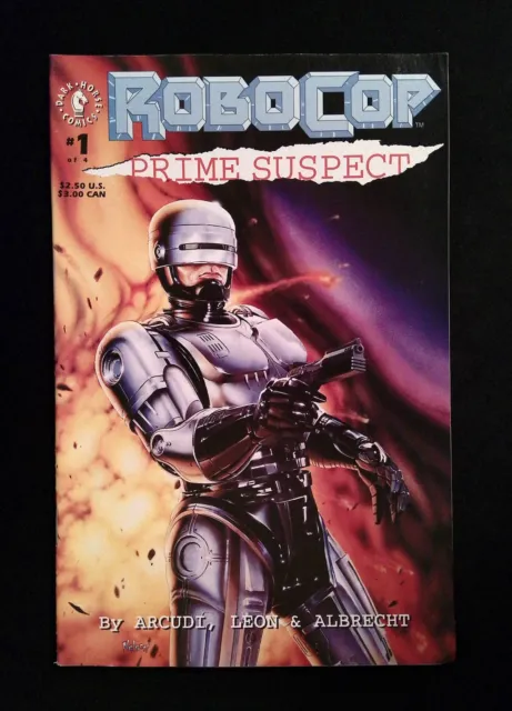 Robocop Prime Suspect #1  Dark Horse Comics 1992 NM-
