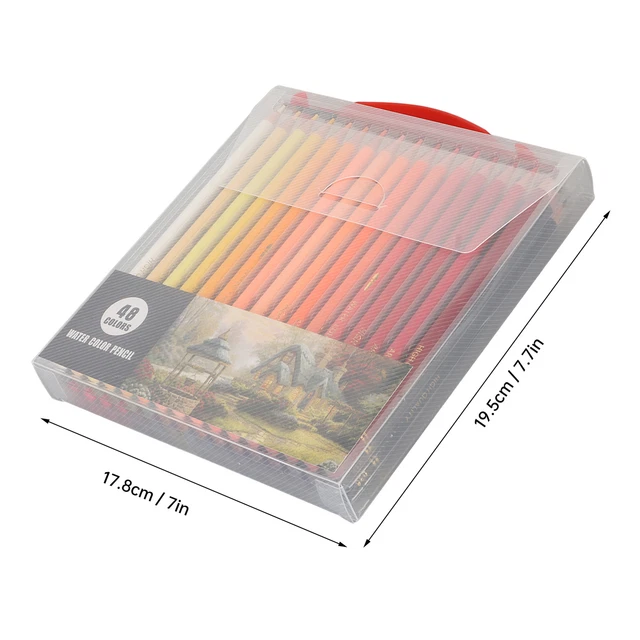 (48 Farben)Aquarellstifte 7 5 Mm Durchmesser Einfache Farbstift-Sets