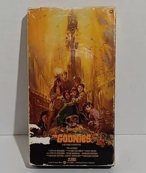 THE GOONIES VHS 1985 Adventure Family Classic Rare Warner Home Video ...