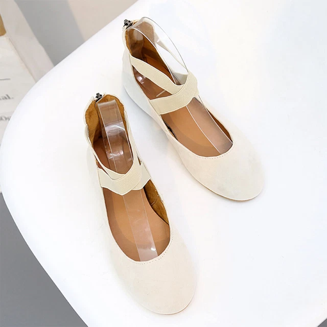 Scarpe casual singole ballerine classiche donna signorina scarpe da trekking piatte