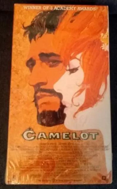 Camelot (VHS, 2-Tape Set) New Sealed Richard Harris Vanessa Redgrave- 1987