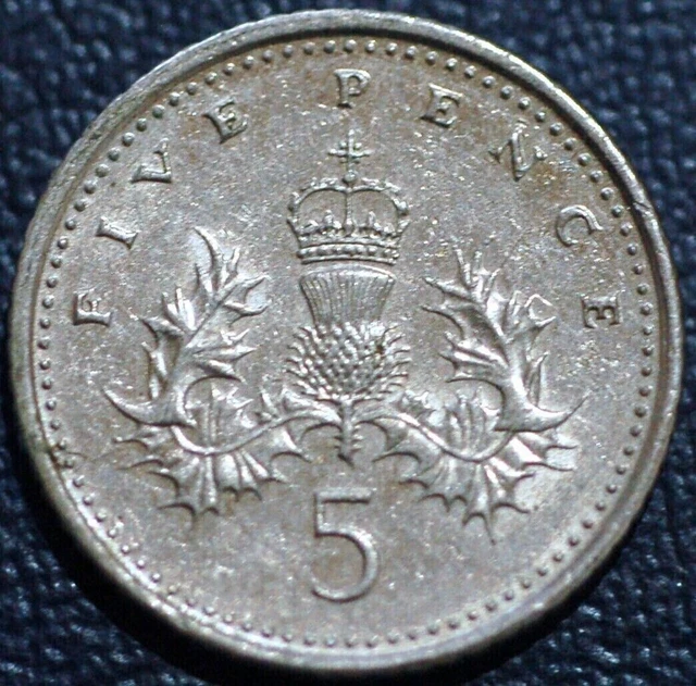 Great Britain 5 Pence 2005 KM# 988