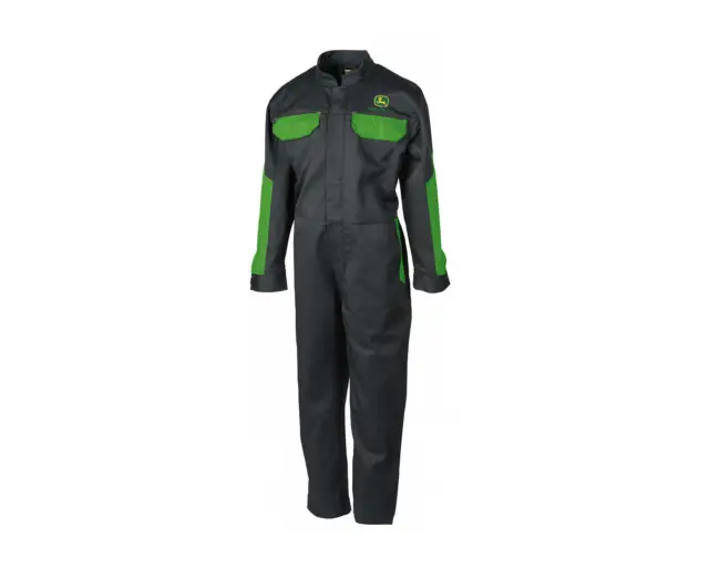 John Deere Black Overalls - Kids -MCDW1717