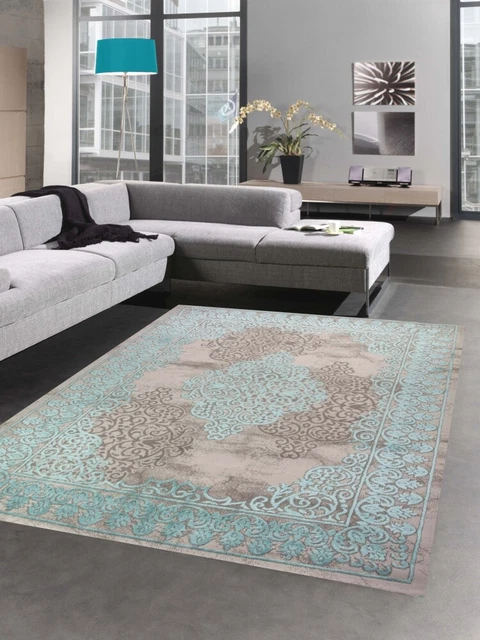 Tapis de Salon Oriental Design Persan - Style Vintage Classique - 160 x