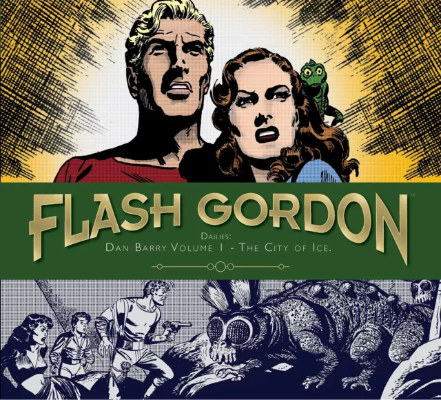 Flash Gordon Dan Barry Vol 1 The City Of Ice Hardback Comic Book Dailies NEW