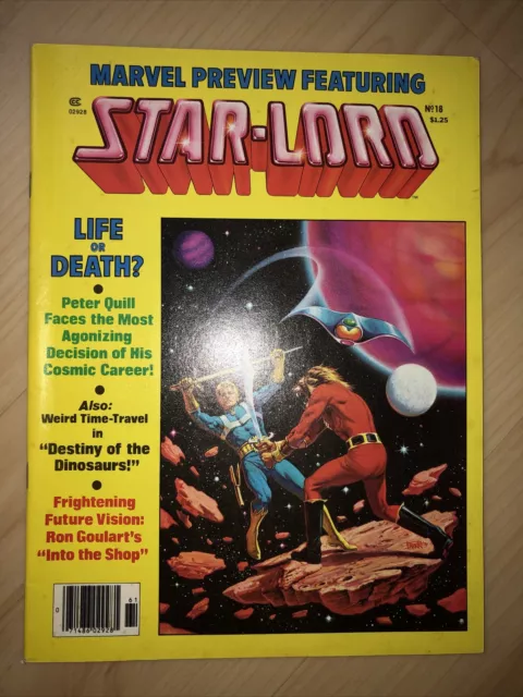 MARVEL PREVIEW 18 magazine (1979) Featuring STAR-LORD Bill Sienkiewicz