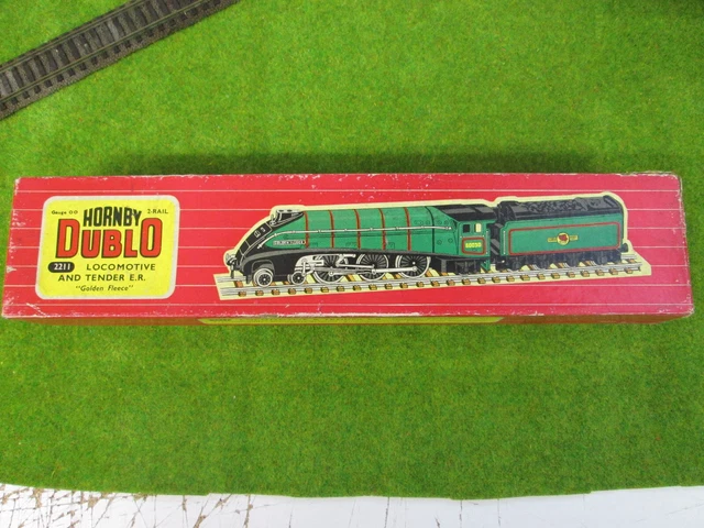 Hornby Dublo 2211 A4 Loco 60030 Golden Fleece Br Green Livery  Boxed Inc Spanner 3