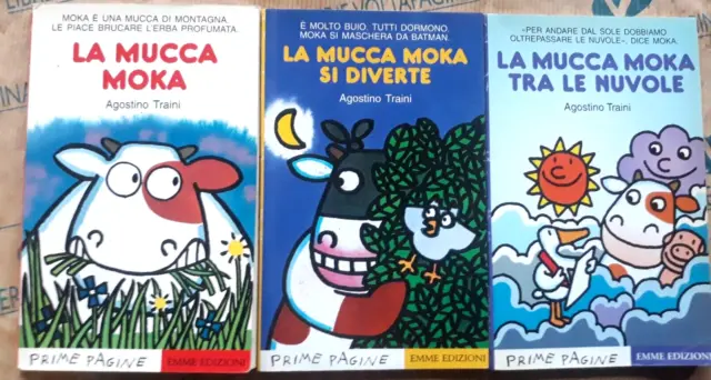 La mucca Moka si diverte by Agostino Traini