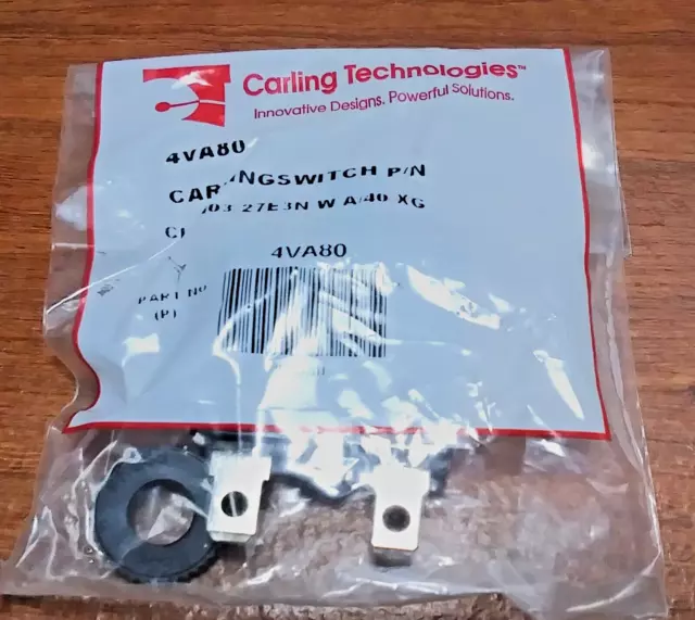 Carling Push to Reset Panel Mount AC/DC 40 amp Circuit Breaker