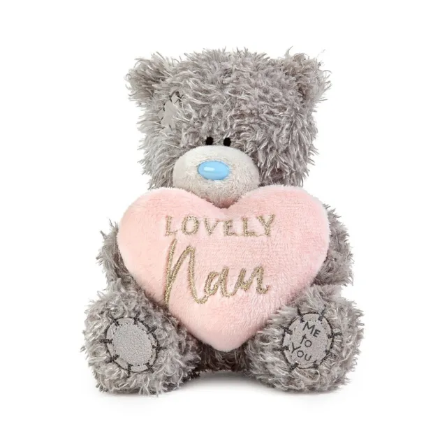 Me to You 4" Plush Lovely Nan Pink Heart Bear Tatty Teddy