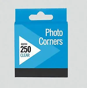 Photo Corners Invisible Clear Transparent Permanent Acid Free - 250