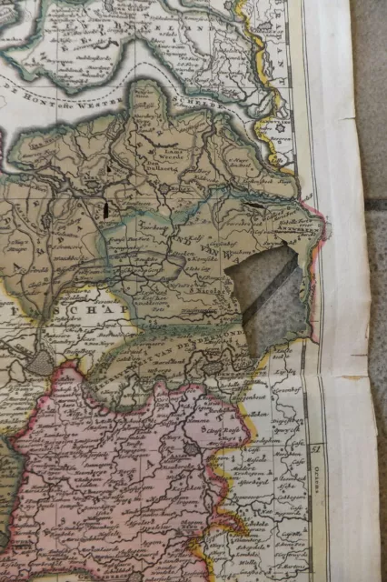 Flandriae comitatus Flandre Belgique gravure XVIIème siècle carte map 3