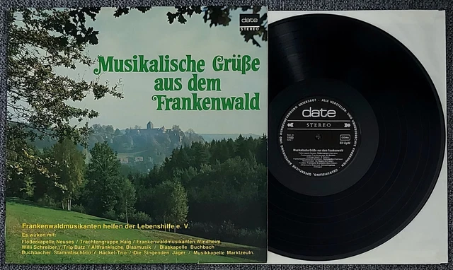 MUSIKALISCHE GRÜSSE AUS dem Frankenwald SELTEN !! VINYL LP SCHALLPLATTE ...