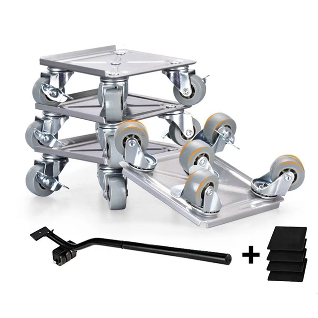 Set sollevatore mobili pully nero frigorifero armadio divano