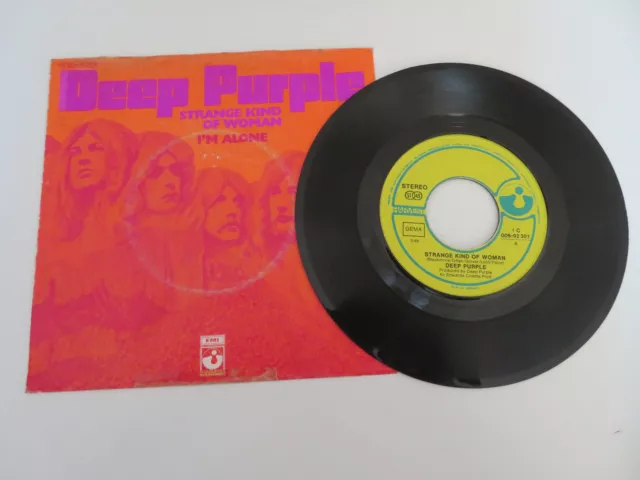 Deep Purple - Harvest 1 006-92301 - Strange Kind Of Woman-I` Alone
