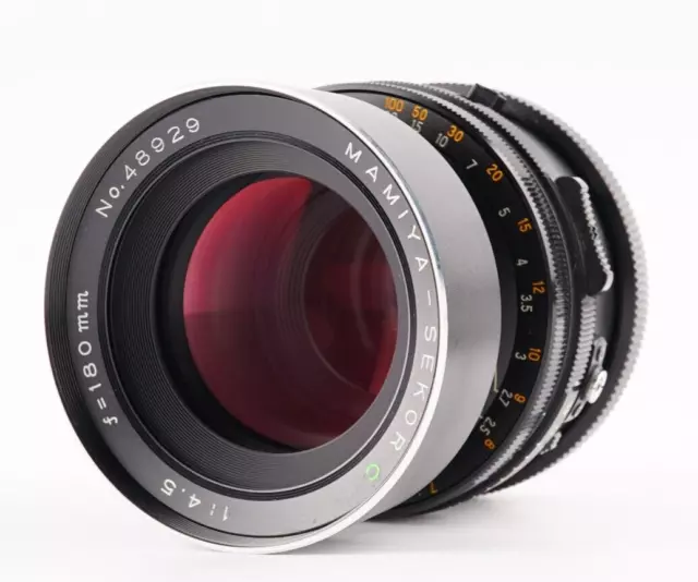 Ex + 5 Mamiya Sekor 180mm F/4.5 C Lentille pour RB67 Pro S SD De Japon