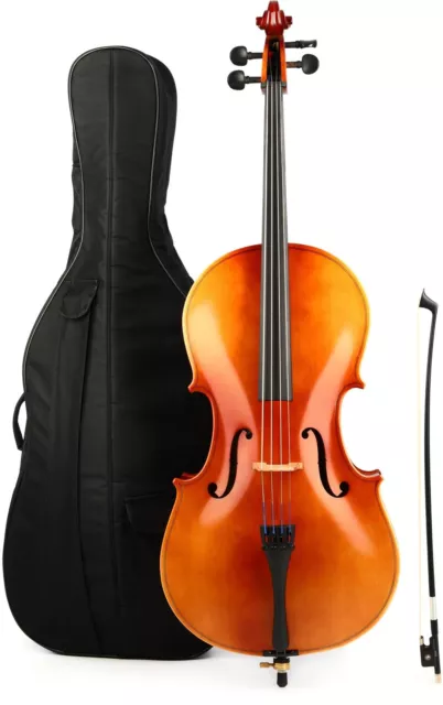 Revelle REV72 Student Cello Outfit - 1/2 Size