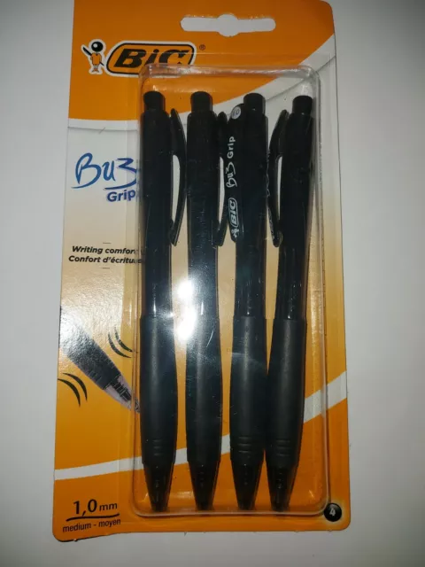 Stylo Crayon Bic 4 Couleurs Scolaire Bureautique Collection 50 Modèle au  Choix
