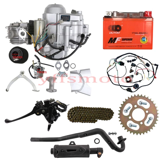 Frizione Automatica 17 Denti Per Motori 110cc/125cc – ATV Go Kart Quad TaoTao SUNL