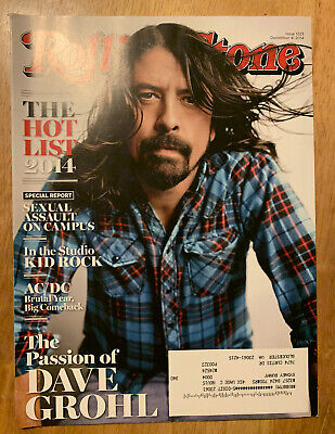 Rolling Stone Magazine ~  Dave Grohl ~ December 4, 2014 ~ Issue 1223