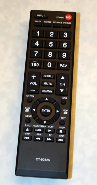 New CT-90325 Remote for Toshiba TV 40L5200U 32C120U 40L1400U 50L1400U 32L1400U