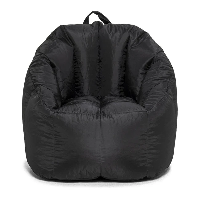 Joey Bean Bag Chair Black Smart Max Fabric