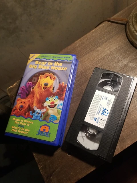 BEAR IN THE Big Blue House Volume 1 (VHS, 1998) Blue Clamshell Case Jim ...