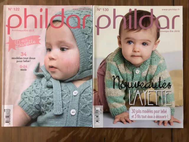 catalogue layette phildar Printemps/été