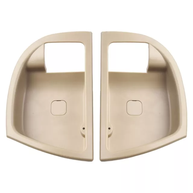 Premium Material Door Handle Covers for Hyundai Santa Fe 2007 2012 Beige