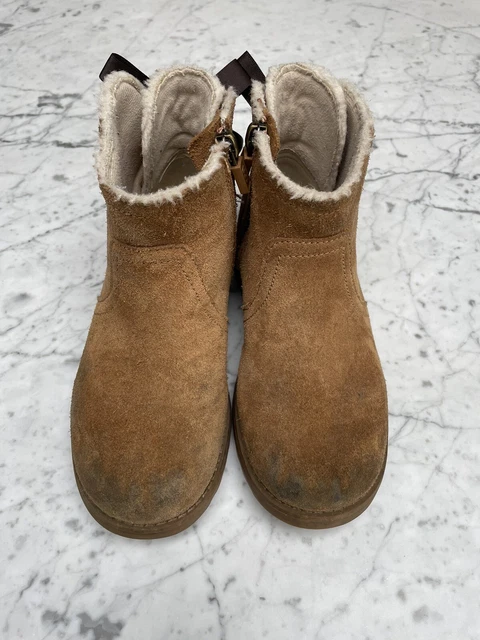 Girls tan on sale boots size 13