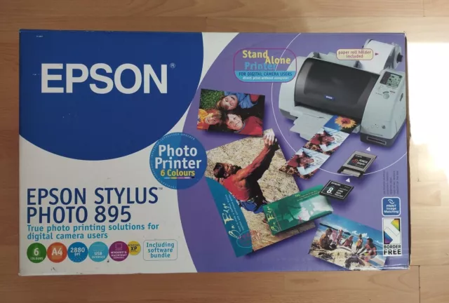 Epson Stylus Photo 895 Printer. Never Used