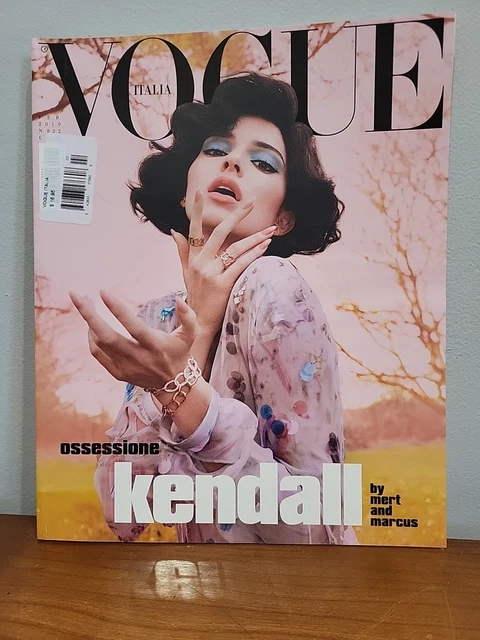 FEB. 2019 VOGUE Italia w/ KENDALL JENNER Cover (New Unread) $49.99