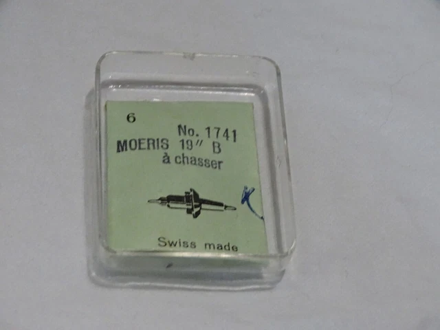 Axe De Balancier Pour Montre Moeris 19H Incabloc - Pièce Horlogerie Neuve