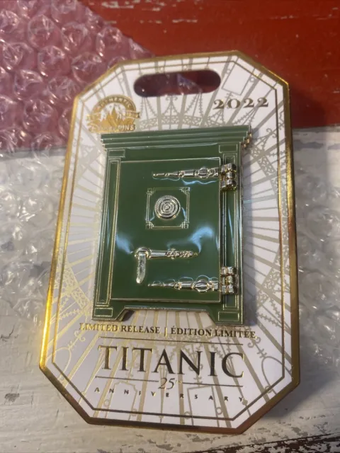 2022 Titanic 25th Anniversary safe pin