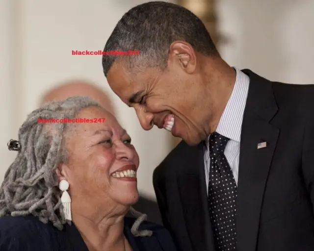 Toni Morrison Photo 5x7 President Barack Obama Democratic Memorabilia USA