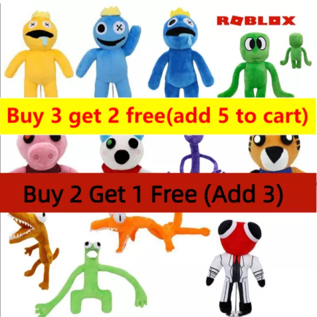 CARTOON SOFT ROBLOX Rainbow Friends Game Plush Toy Stuffed Animal Doll ...