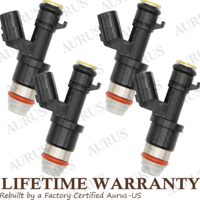 GENUINE HONDA 4x FUEL INJECTORS FOR SIVIC Si, ACCORD, CR-V, ACURA TSX, ILX 2.4L