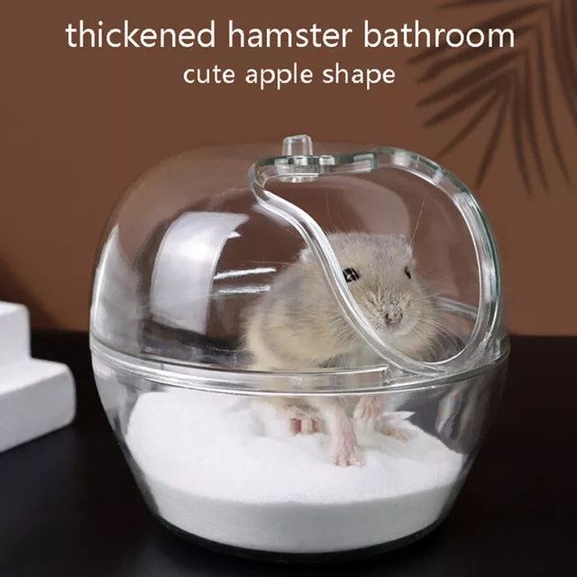 Hámster bañera arena bañera hámster roedor desmontable baño de arena Contai'DB
