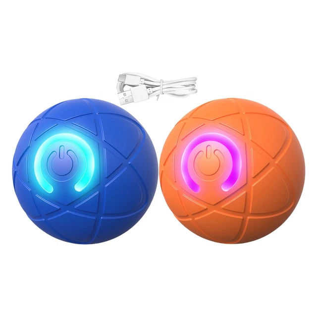 Chewie Viral Rolling Ball - virale rollende bal | Elektrisch hondenbal speelgoed | Slim interactief hondenspeelgoed | Slimme rollende huisdierbal | Rollende ChaseeMate-bal voor binnen, grote kleine