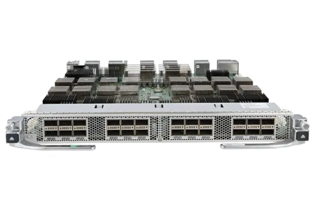 Cisco Nexus 7700 F3 Series N77-F324FQ-25 24-Port 40GbE QSFP Switch Module