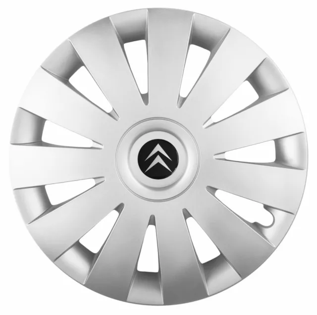 16" Wheel trims wheel covers fit Citroen Berlingo Dispatch C4 C5 silver