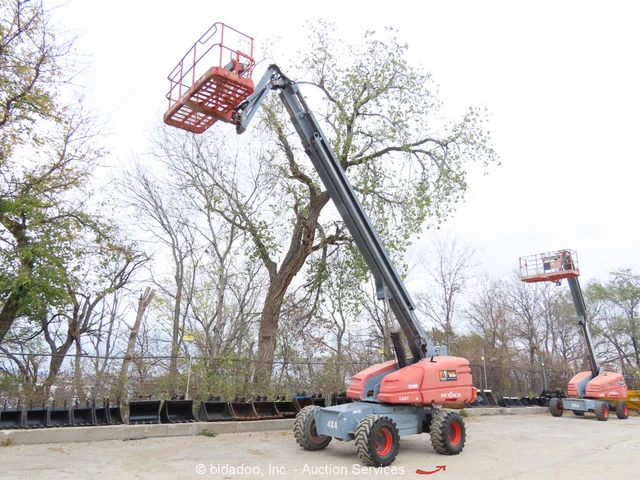 2014 Skyjack SJ66T 66' 4WD Diesel Telescopic Boom Lift Man Aerial Jib