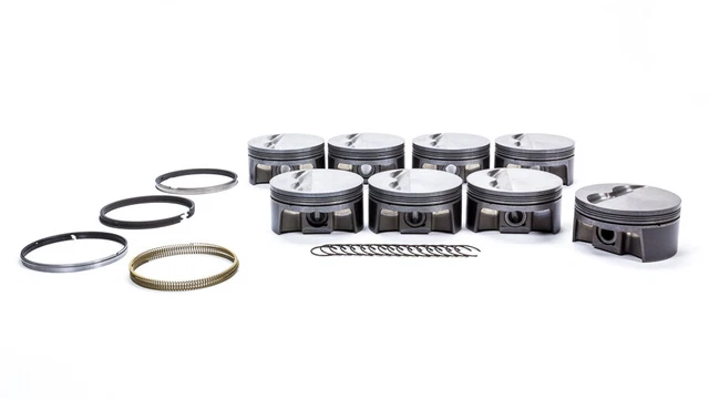 Mahle Pistons Sbc Small Chevy Flat Top 359Ci 4.040-Bore 3.480-Stroke 6.000-Rod