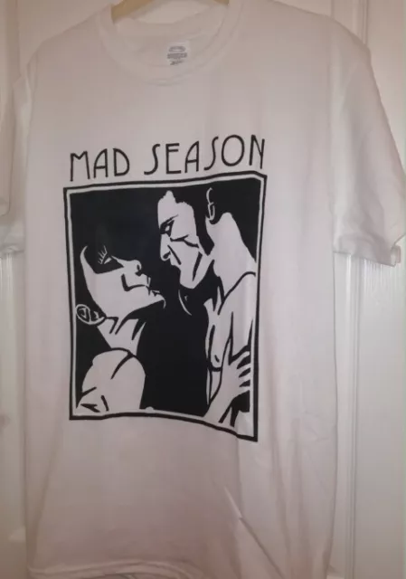 Maglietta Mad Season Above Musica Grunge Rock Alice In Chains Alberi Urlanti W142
