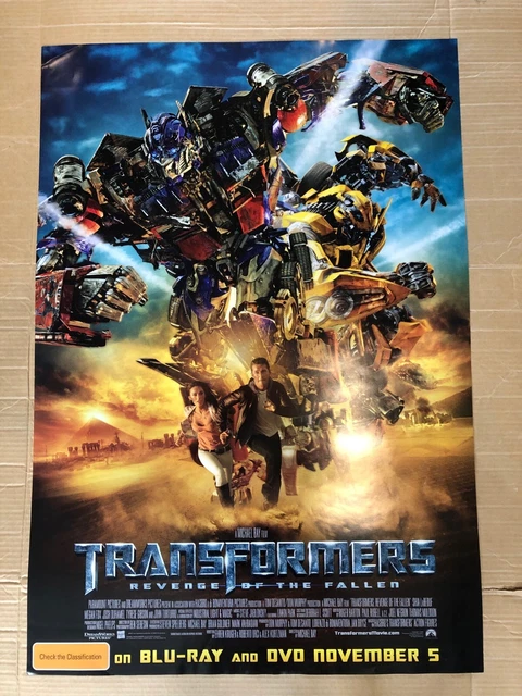 TRANSFORMERS & REVENGE Of The Fallen  DVD Release Original Promotional