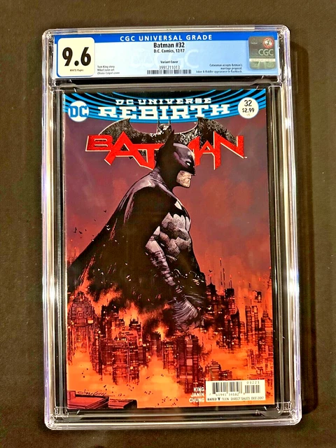 Batman #32 CGC 9.6 (2017) - Variant Cover - Catwoman accepts Batman's proposal