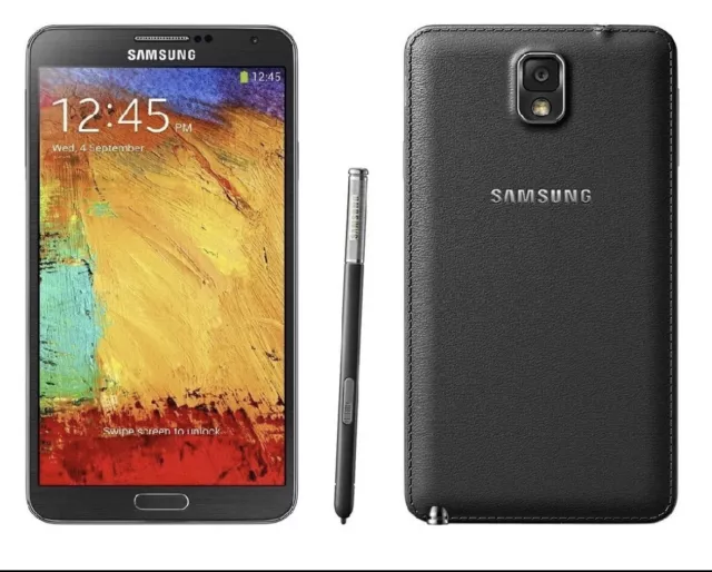 Samsung Galaxy Note 3 SM-N9005 32GB 4G LTE Unlocked Smartphone Black -Excellent-