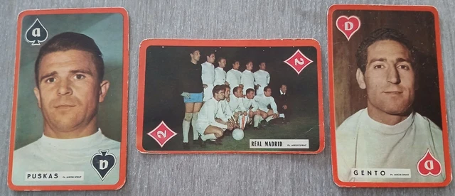 Carte à Jouer Just Fontaine - Mirroir Sprint 1960 - Football Vintage (état Mauvais)