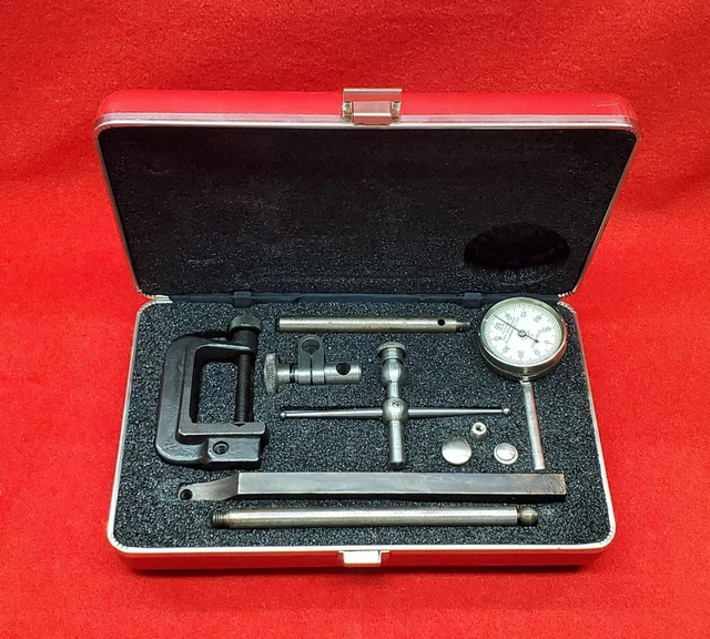 STARRETT 196A1Z UNIVERSAL Back Plunger Dial Indicator .200" Range, 0